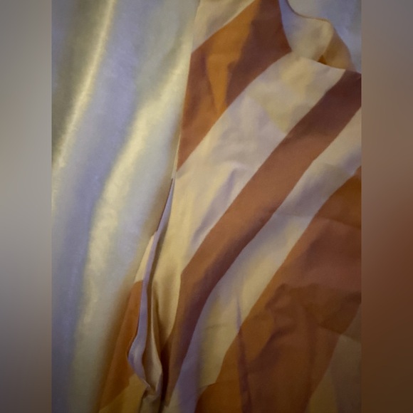 Petal & Pup Striped Tan and Cream Maxi Dress - Picture 7 of 12